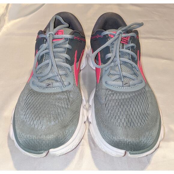Brooks Anthem Womens Running Shoes Sneakers 1202571B051 Gray Pink Size 11 B - Picture 4 of 10